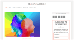 Desktop Screenshot of hist-analytic.org