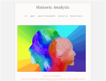 Tablet Screenshot of hist-analytic.org